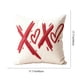 thumbnail image 3 of Funda de cojín decorativa con forma de corazón para San Valentín | Regalo romántico rojo para parejas | Funda de cojín para sofá | Decoración para dormitorio y sala de estar (45 x 45 cm), 3 of 6