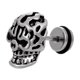 thumbnail image 2 of Skull Studs Punk Earrings Gothic Post Earrings Jewelry Gift For Men Women Rock------Product code 69130, 2 of 5