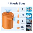 thumbnail image 4 of Electric Air Pump Inflator Battery Rechargeable Air Compressor ,Easy to Use, 4 of 7
