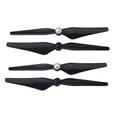 thumbnail image 1 of Accesorio para cuadricóptero, juego de 2 pares de palas de hélice de cuadricóptero de carbono 9450, palas de hélice para drones, estética elegante, 1 of 9