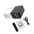 thumbnail image 2 of Matsuzay Proyector práctico profesional 480x360 píxeles 3,5mm proyectores LED USB portátiles pequeño reproductor multimedia doméstico 1080P Electrónica Negro Enchufe de EE. UU., 2 of 6
