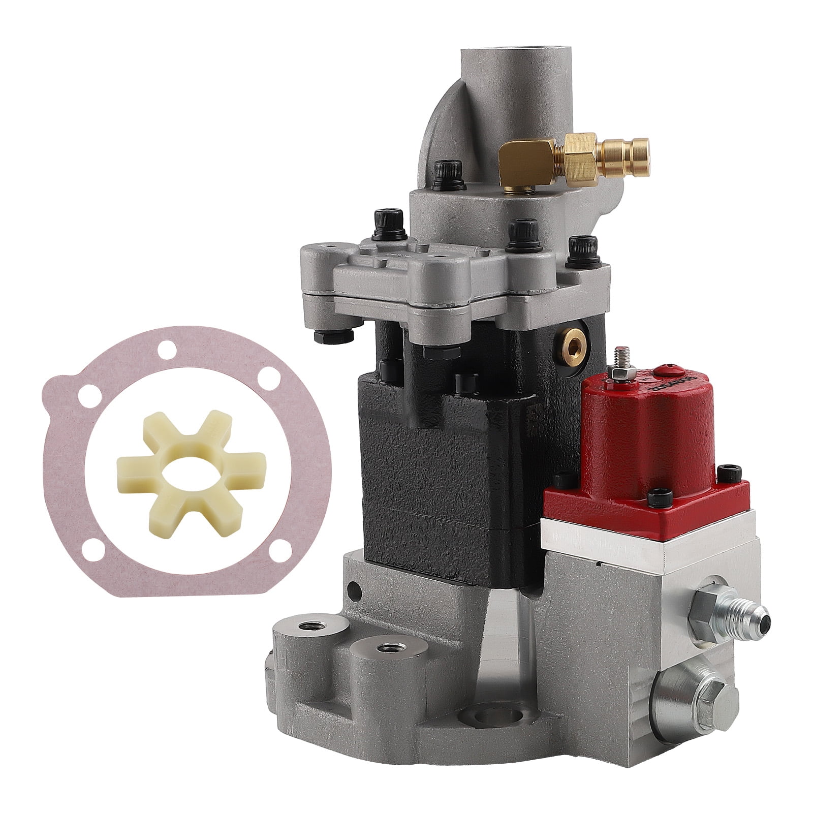 maXpeedingrods Fuel Pump For Cummins Engine N14, M11, QSM11, ISM11 With Base, Replaces 3090942, 3041800, 3068435