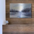 thumbnail image 5 of Luxe Metal Art 'Winter River' by Katrina Pete, Metal Wall Art, 16"x12", 5 of 9