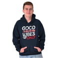 thumbnail image 3 of Puerto Rican Flag PR Peace Sign Hoodie Sweatshirt Women Men Brisco Brands S, 3 of 6