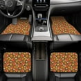 thumbnail image 7 of Vsdgher Squirrel Maple pine nut Car Foot Mat Set of 4 Pieces Universal Floor Liner Car Accessories Fits Most Cars, Trucks, Vans, sedans, SUV, 7 of 7