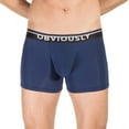 thumbnail image 2 of Men's Obviously A00-1C PrimeMan AnatoMAX 3 Inch Boxer Brief (Navy L), 2 of 3