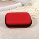 thumbnail image 4 of Estuche organizador portátil rojo Mini Storage Solution para auriculares, unidades USB y cables, 4 of 5