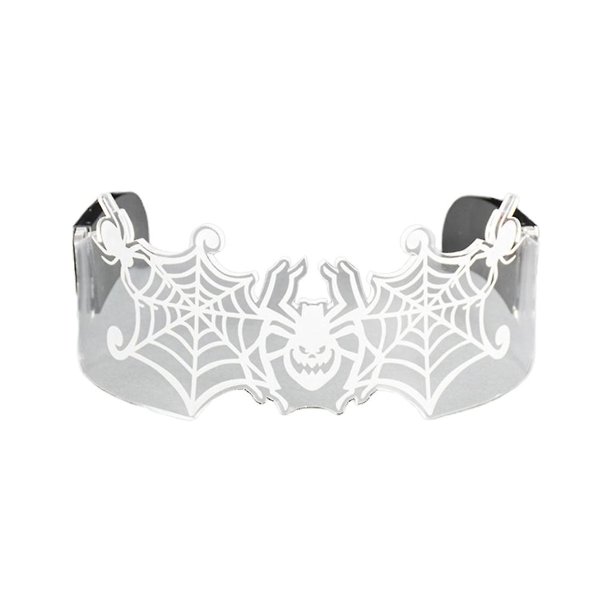C Los vidrios llevados luminosos coloridos para la decoración del partido de Halloween llevaron los apoyos de las lentes