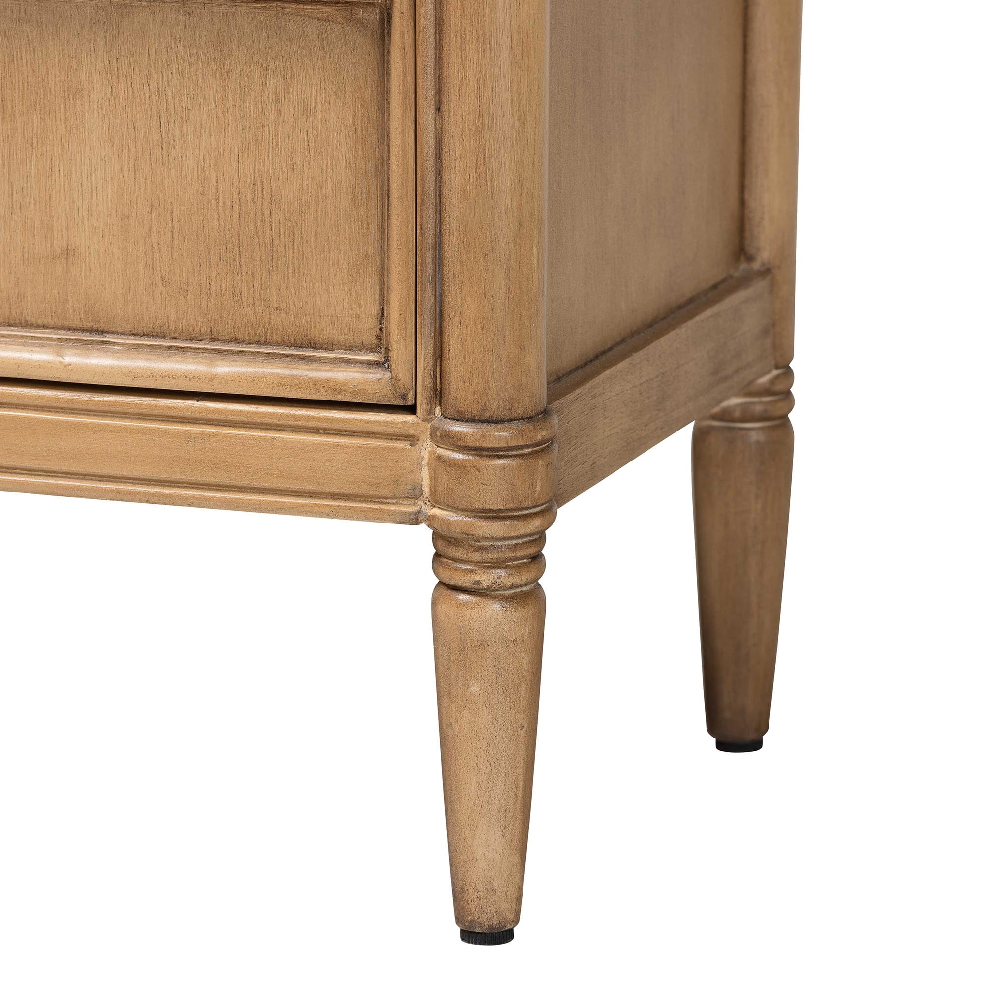 bali & pari Karmel Traditional Chest, 3-Drawer, Light Oak Brown