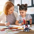 thumbnail image 6 of Lsque Chucky Pattern Telescopic Pencil Bag Pen Holder Stationery Case, Stand-up Retractable Transformer Bag Organizer, 6 of 6