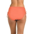 thumbnail image 4 of 24th  Ocean Solid Mid Waist Side Tie Hipster Bottom, 4 of 10