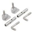 thumbnail image 4 of Shisuyan 2pcs Convenient Chinrest Screws Violin Chin Rest Screws Clamp Fiddle Parts, 4 of 8