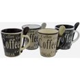 thumbnail image 1 of Juego de tazas de café con cuchara Zhivalor Gibson Bareggio 8 piezas 13 onzas, 1 of 1