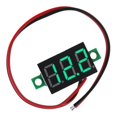thumbnail image 4 of koolsoo 0.28'' DC 2.5-30V Mini Digital LED meter Meter for Car Motorcycle Green, 4 of 8