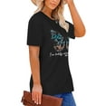 thumbnail image 3 of XCHQRTI Butterfly Graphic Plus T-Shirts Women Graphic Casual Shirt Summer Short Sleeve Tee, 3 of 8