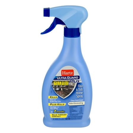 Hartz UltraGuard Plus Flea and Tick Home Spray, 21 (Best Spray To Kill Fleas In House)