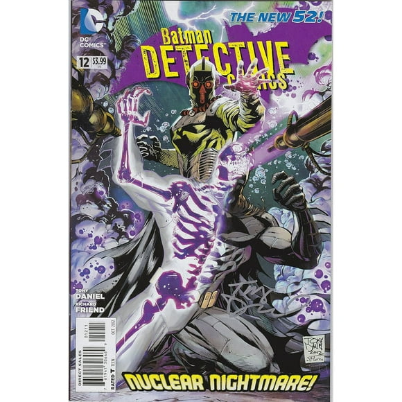 Autographed Batman Detective #12 Signed by Tony Daniel VF/NM