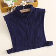 thumbnail image 3 of Camicover Detachable Dickey Collar Half Shrt Blouse Collar for Women and Girls Pack of 3, 3 of 8