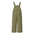 thumbnail image 7 of Girls Bib Overalls Adjustable Strap Jumpsuits Loose Fit Casual Y2K Rompers with Side Multi Pockets for Daily, 7 of 7