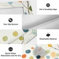 thumbnail image 6 of Colorful Botanical Outdoor Rug for Patio/Deck/Porch, Non-Slip Large Area Rug 5 x 7 Ft, Rainbow Color Spring Summer Leaves Indoor Outdoor Rugs Washable Area Rugs, Reversible Camping Rug Carpet Runner, 6 of 8