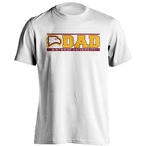 Winthrop University Eagles Dad Proud Parent Short Sleeve T-Shirt