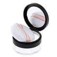 thumbnail image 3 of Cosmetic Loose Translucent ,Fine Glitter Storage Box Empty Portable Compact Size - Black, 3 of 8