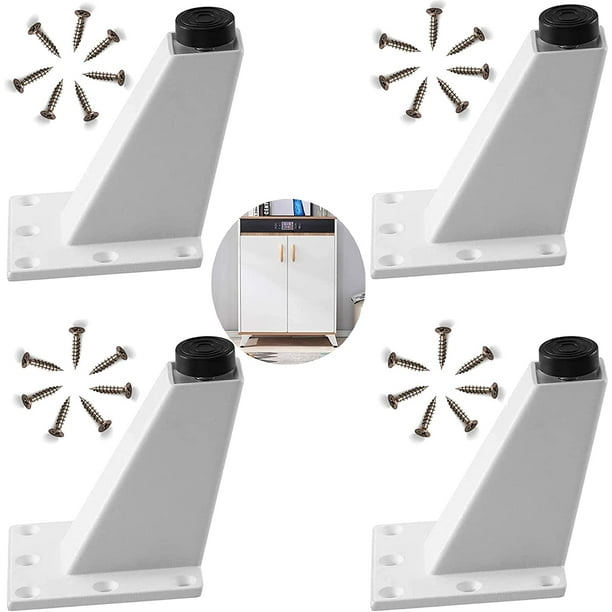 ShenMo 4 pieces Aluminum furniture legs Adjustable legs Bathroom legs TV legs