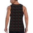 thumbnail image 3 of Gaeub Red Poker Men's Athletic Tank Top, Workout Sleeveless Shirts, Running Tank Tops for Gym, Running, Training - Medium, 3 of 9