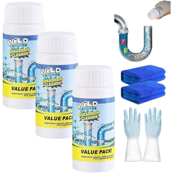 Acssart Drain Cleaner, Wild Tornado Sink and Drain Cleaner, Acssart Sink and Drain Cleaners, Wild Sink and Drain Cleaner, Sink and Drain Cleaner Foam, Foam Sink Drain Cleaner