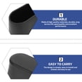 thumbnail image 3 of OULII 24Pcs Furniture Feet Tips Black Non Slip Covers to Prevent Sliding and Floor Damage, 3 of 8