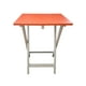 thumbnail image 3 of Mesa Plegable Rectangular Rojo Gris Hogare Mesa Plegable Rectangular, 3 of 4