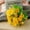 A, variant on AURIGATE Artificial Daisies Flowers Outdoor Fake Plants White Gerber Daisy Fake Foliage Greenery Faux Plants for Graves Hanging Outside Planter Window Box Wedding Decoration