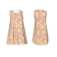 thumbnail image 7 of Lsque Bee Gnome Pattern Summer Dresses for Women – Sleeveless T-Shirt Swing Sundress, Perfect for the Beach and Casual Days, 7 of 7