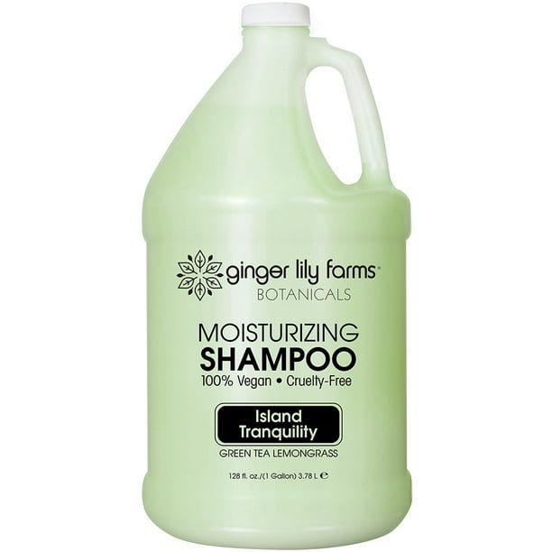Ginger Lily Farms Botanicals Shampoo Island Tranquility Moisturizing 100 Vegan Paraben Sulfate Phosphate Gluten And Cruelty Free 1 Gallon Walmart Com
