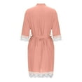 thumbnail image 4 of yievot Robes for Women Soft Lightweight Knee Length Bathrobe Loungewear, 4 of 5