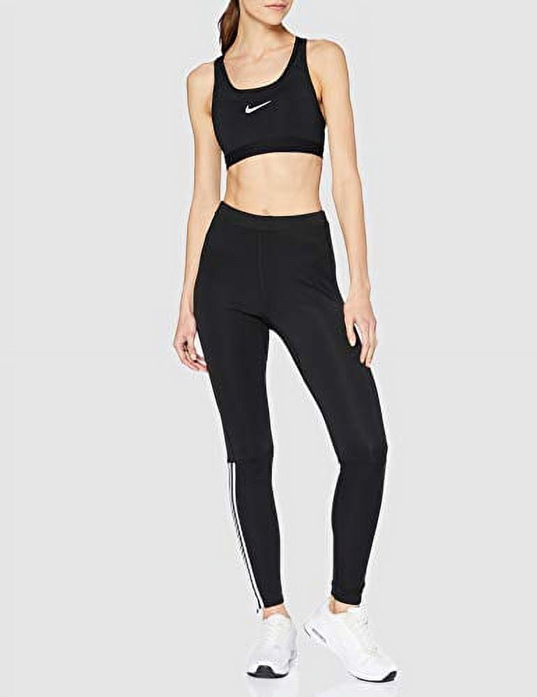 Nike Women's Pro Classic Padded Sports Bra Black/White Size XX-Large, 823312-010  