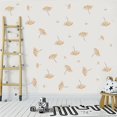 thumbnail image 5 of Calcomanías de pared de margaritas, calcomanías de hojas frescas de plantas para la decoración de la oficina del dormitorio, calcomanías de pared de margaritas, 5 of 5
