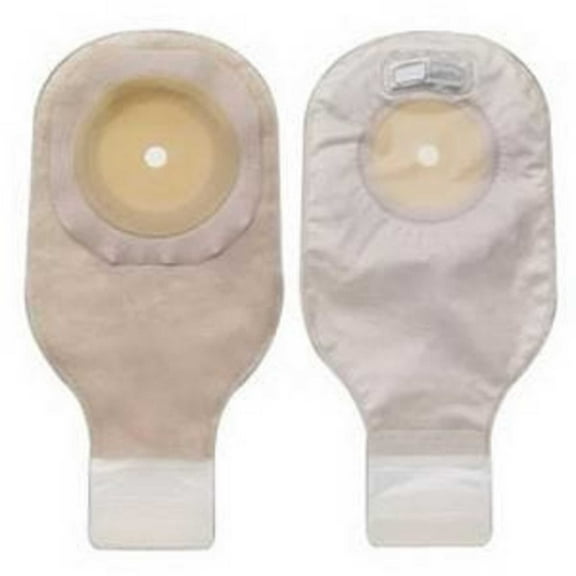 Premier Ostomy Pouch Drainable up to 2.5" Stoma 12"L 1pc System Transparent 8081, 10 Ct