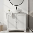 thumbnail image 4 of Redmon Shaker Style Double Door Storage Cabinet, Modern Wooden Furniture, White, 4 of 7