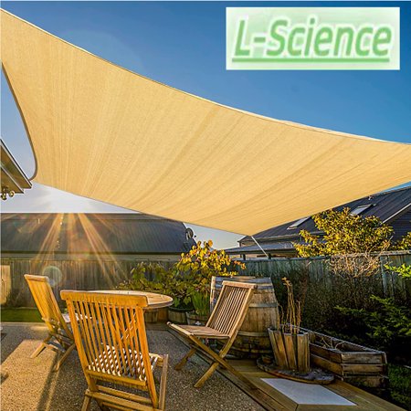Shade Sails 185GSM Rectangle Shade Sail UV Block for Patio Garden Outdoor Facility