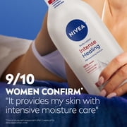 NIVEA Intense Healing Body Lotion for Very Dry and Itchy Skin, 72-Hour Moisturizer, Value Size 33.8 fl oz