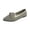 Green, variant on Women's Slip On Walking Loafers, Stretch Knit Moccasins, Lightweight Office Daily Casual Flat Shoes Green