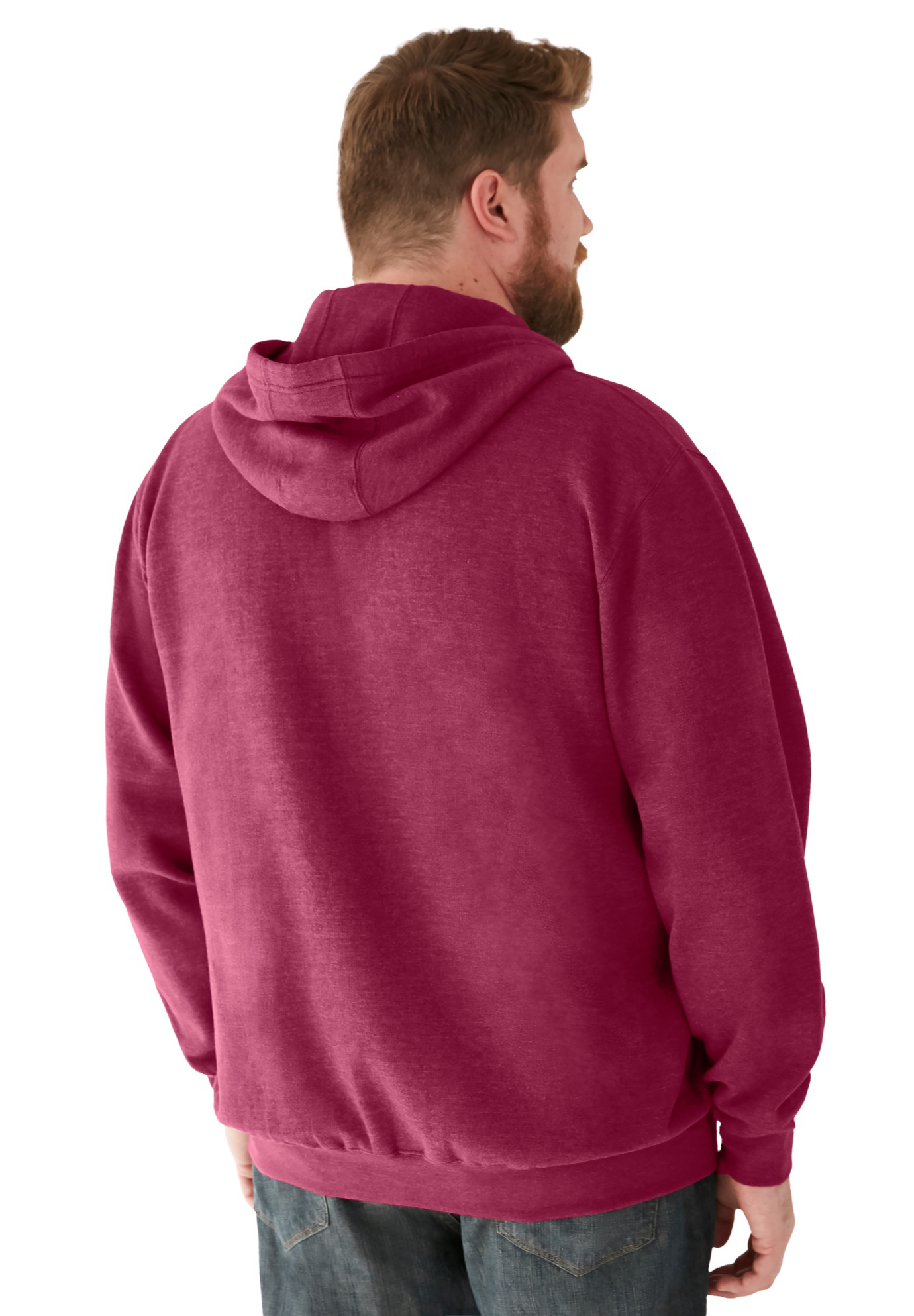 Kingsize Men's Big \u0026 Tall Fleece Zip 