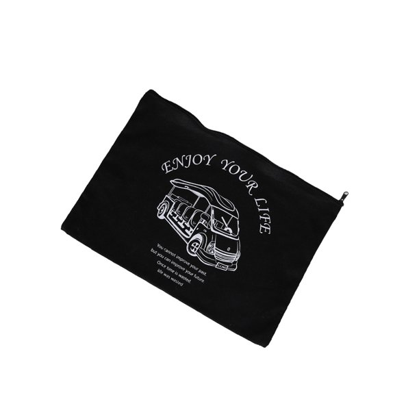 Bolsas de cosméticos de belleza, organizador de artículos de tocador de líneas artísticas multifuncionales, estuche para bolígrafos, paquete Almacenamiento y organización del hogar 21*13cm Yuarrent HA061390-07