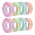 thumbnail image 1 of 8 rollos Cintas desechables Faciales Pegatinas de extensión de pestañas Pegatinas no tejidas (color surtido), 1 of 5