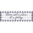 thumbnail image 2 of Prime, Marcus 14x7 White Modern Wood Framed Museum Art Print Titled - Home Feeling 1, 2 of 4