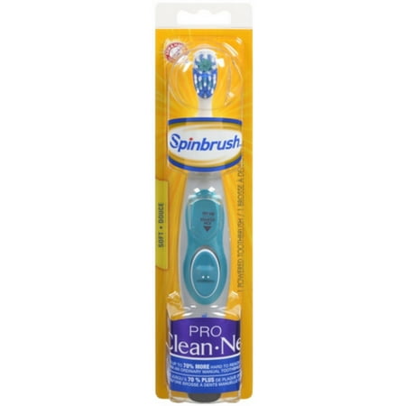 Arm & Hammer Spinbrush Pro Series Soft Daily Clean Powered Toothbrush