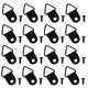 thumbnail image 1 of Black-D Gancho Juego de 100 Kit de soporte para cuadros Clips para marco de acero inoxidable Ganchos para colgar cuadros Surtido de ganchos para colgar espejos Colgador de cuadros para pared, 1 of 5