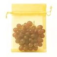 thumbnail image 4 of Small Mesh Bags Drawstring, 6.69X9.05" Breathable Fruit Protection Bags, Garden Netting Bags for Fruit Trees, Reusable Produce Net Bags, Lightweight Mesh Pouches for Vegetables Kitchen Storage, 4 of 6