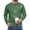 Army Green, variant on Men's St. Patrick's Day Irish Shamrock Crew Neck Long Sleeve Pullover Sweatshirt Casual Holiday Top
